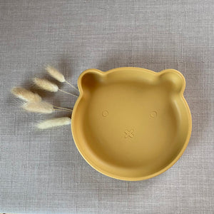 Mustard Bear Plate