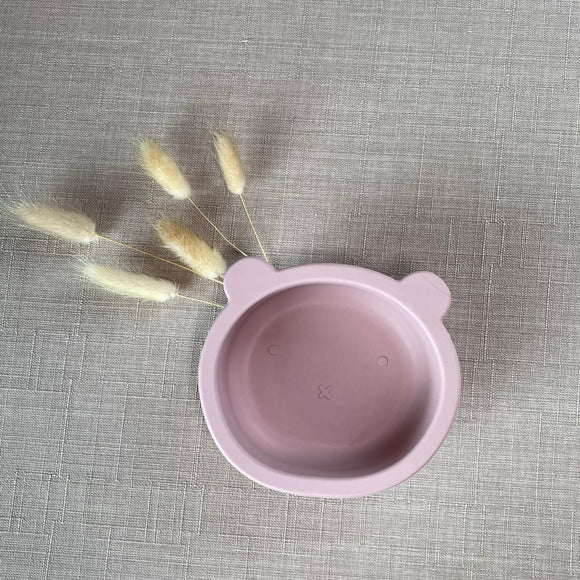 Dusky Pink Bear Bowl